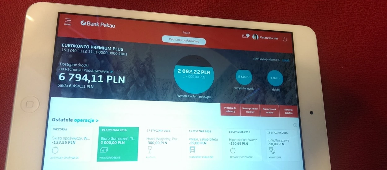 Bank Pekao udostępnia zupełnie nową wersję aplikacji mobilnej „Pekao24 na tablety”