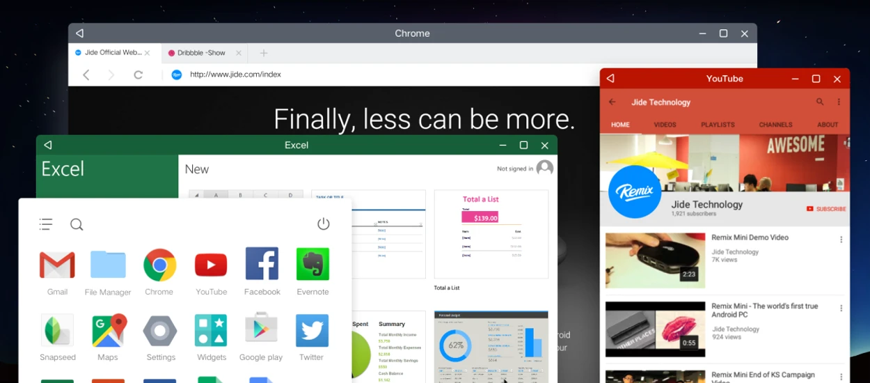 Remix OS, niesamowity Android na desktopy dostępny na komputery PC i Mac