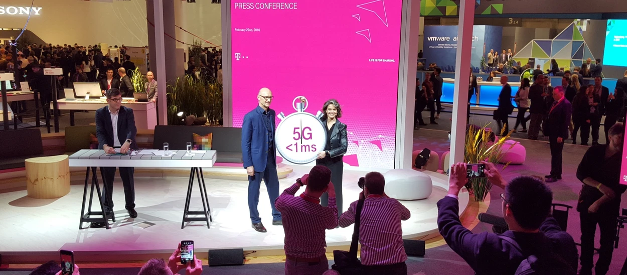 5G, internet w samolotach i interfejs głosowy AneedA, czyli Deutsche Telekom na tegorocznym Mobile World Congress