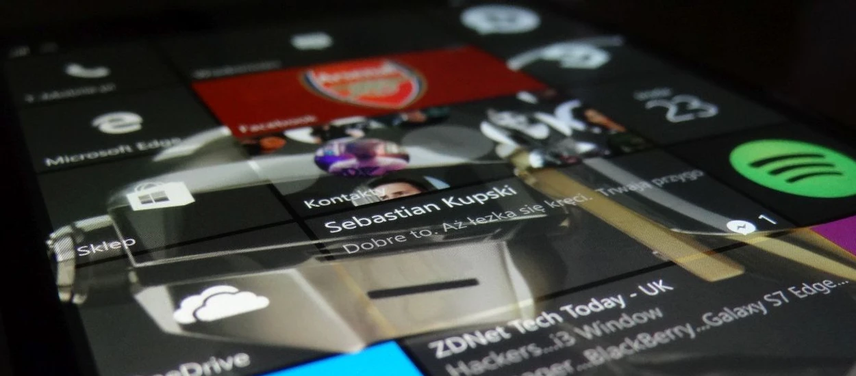 Lumia 930 i Windows 10 Mobile - emejzingu nie ma, ale też jest... całkiem nieźle