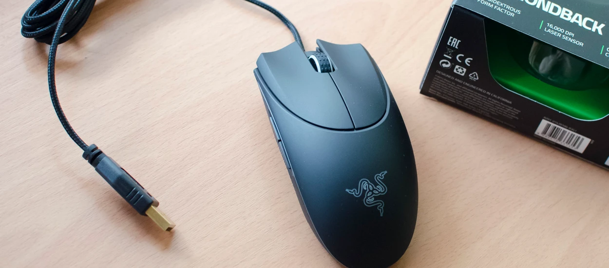 Recenzja Razer Diamondback. To jedna z najładniejszych myszy dla graczy (graczek?) na rynku