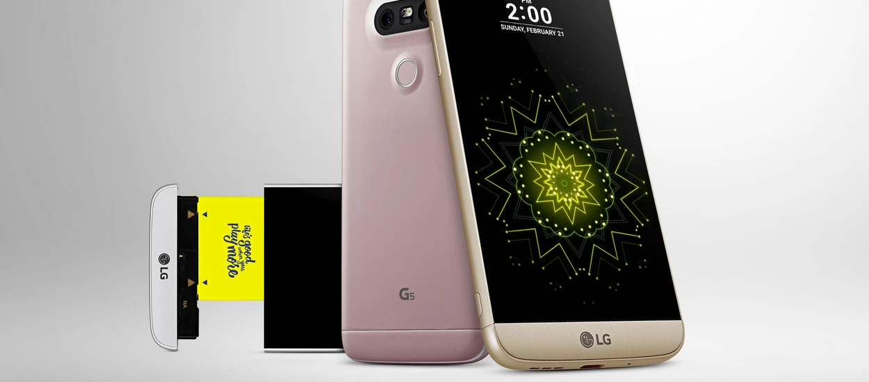 LG G5 nie tylko modularny ale i wyjątkowo łatwy w naprawie [prasówka]