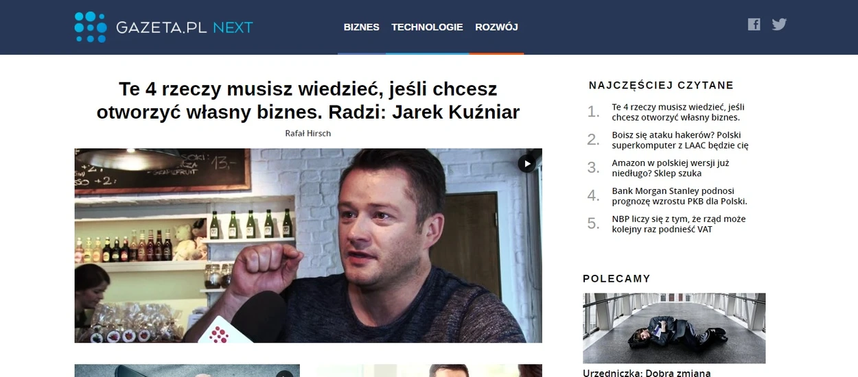 Rusza Next od Gazeta.pl - serwis o biznesie, technologiach i...