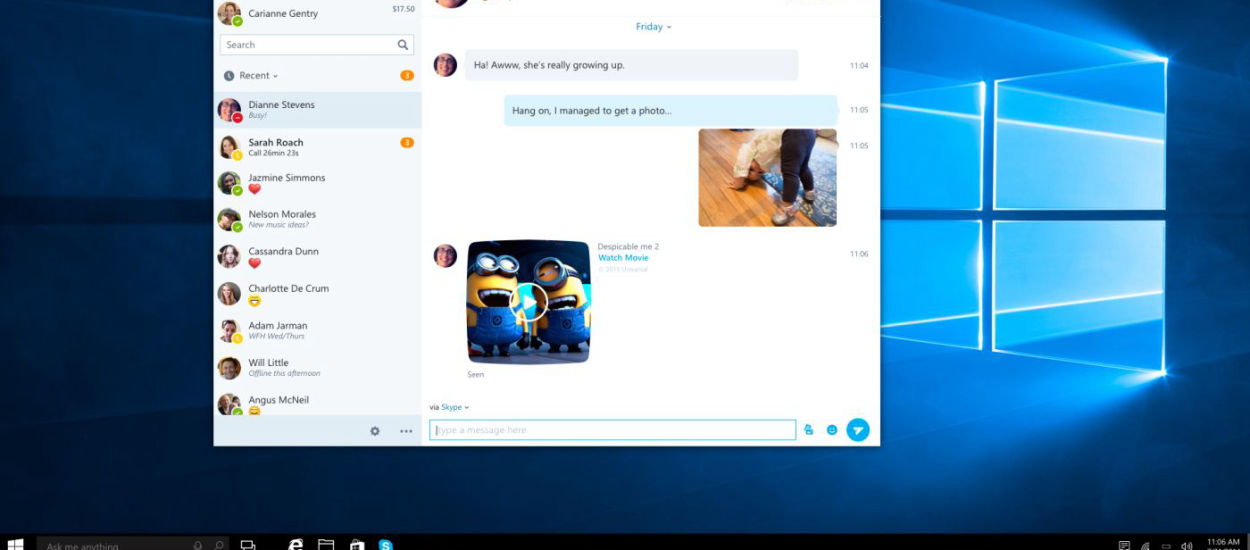 Jeden, uniwersalny Skype dla Windows 10 - Microsoft się opamiętał!