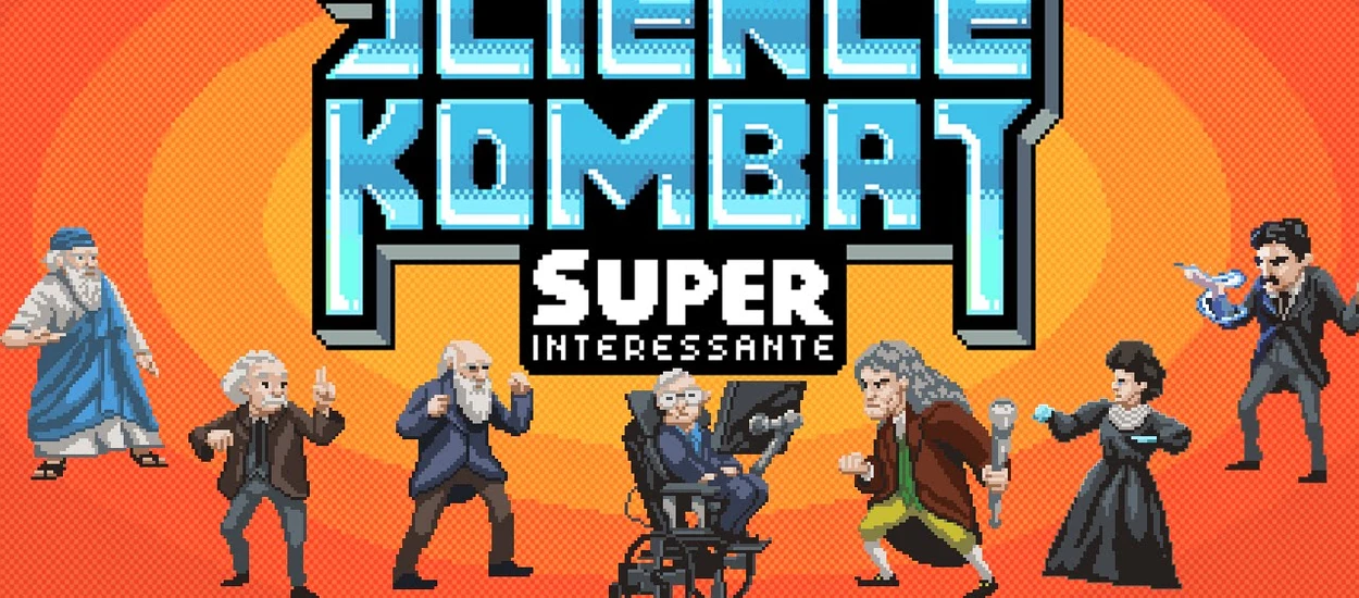 Science Kombat, czyli starcie największych naukowców za darmo, w przeglądarce