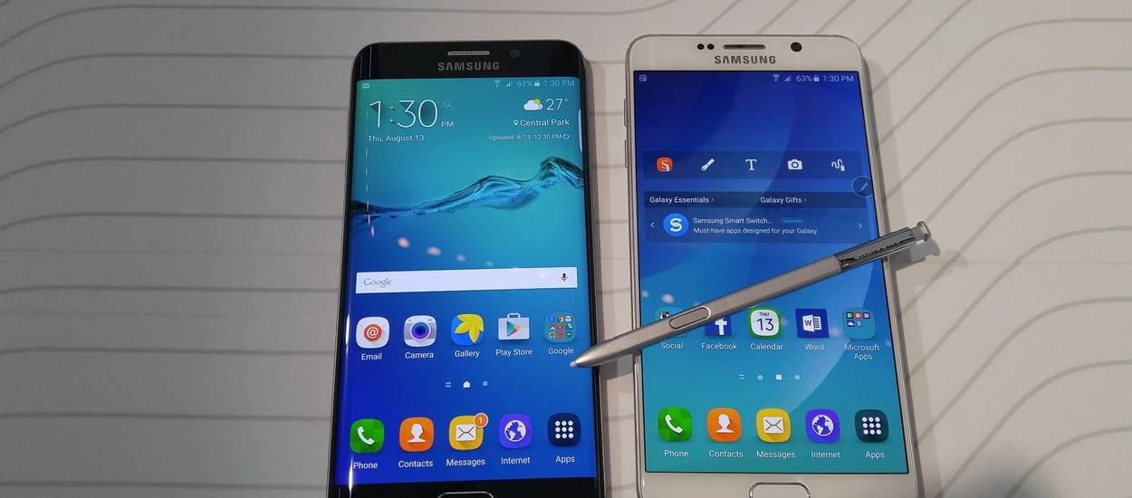 Ogromna bateria i zakrzywiony ekran. Spodziewam się właśnie takiego Galaxy Note 6