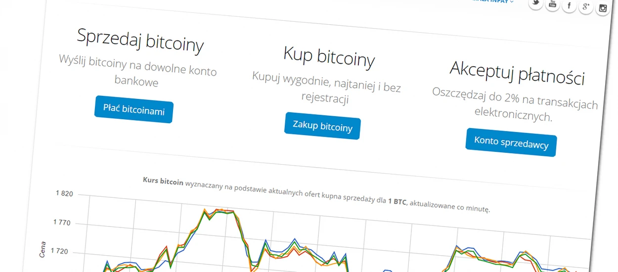 Bitcoiny zamienimy na gotówkę w... bankomacie