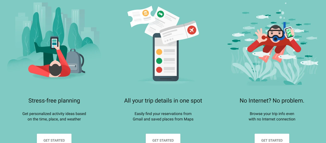 Tak wygląda i działa Google Trips. Możecie już wyrzucić inne aplikacje do podróżowania