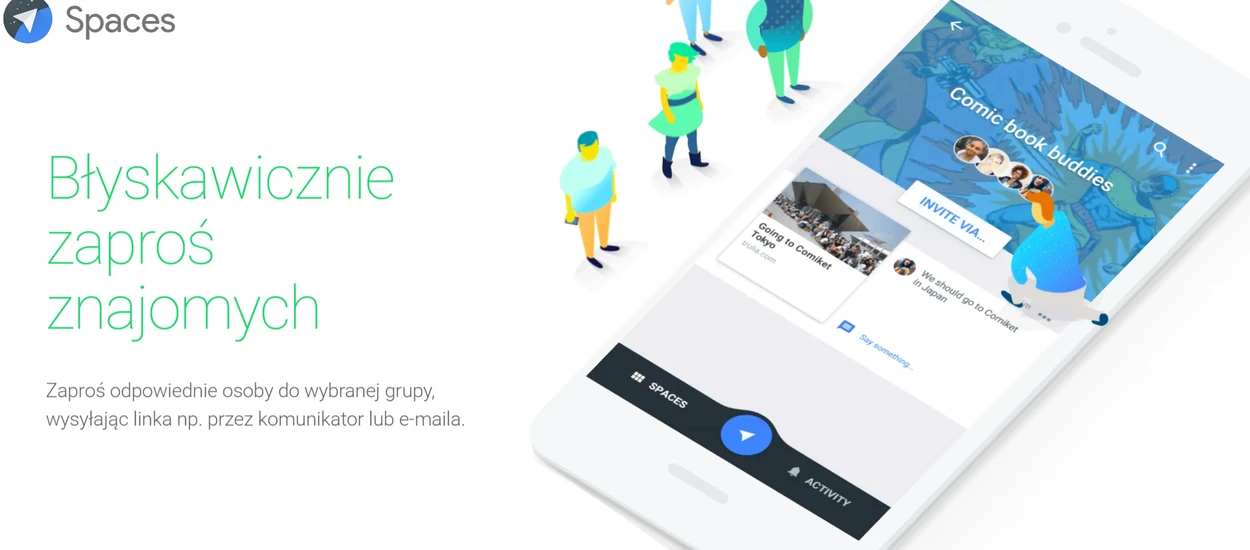 No i jest! Google Spaces zamierza zrewolucjonizować dyskusje grupowe w Internecie