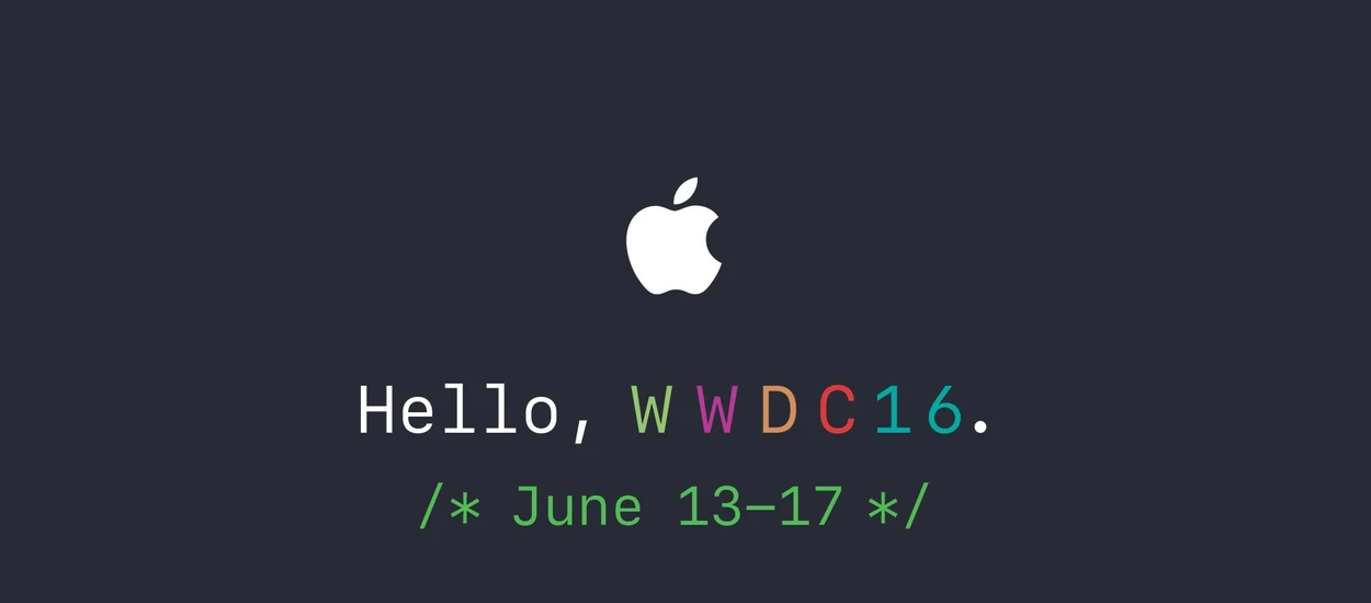 Konferencja Apple na żywo (WWDC 2016) - co nowego w Siri, iOS, OS X (macOS), watchOS, tvOS