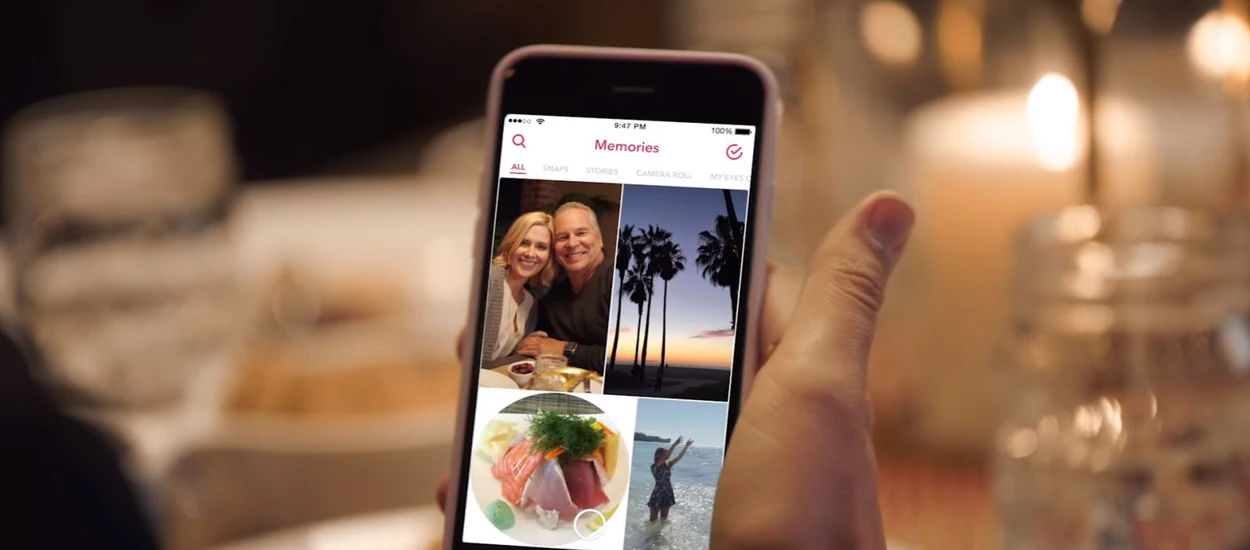 Snapchat się zmienia. Wspomnienia to jedna z najważniejszych nowości w historii