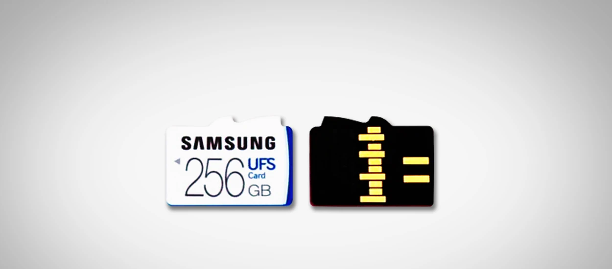 Samsung prezentuje całą gamę ultraszybkich kart pamięci UFS. Początek końca MicroSD?