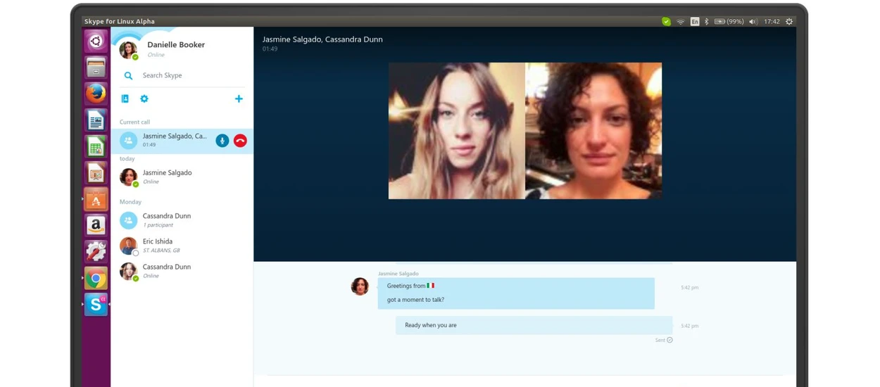 Zupełnie nowy Skype dla Linuksa, Chrome OS i Chrome