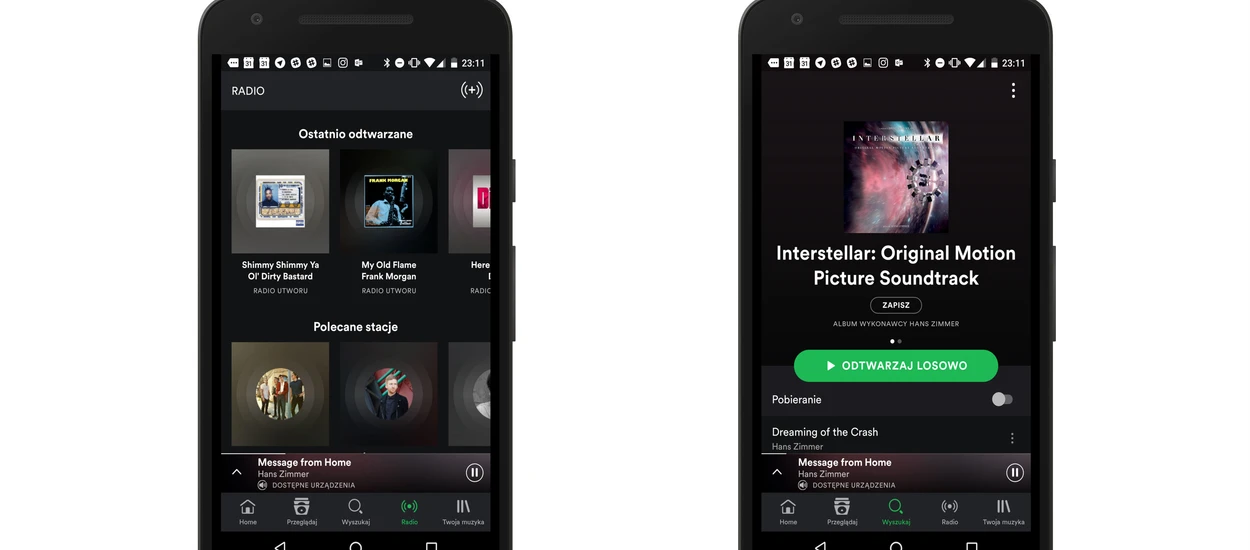 Nowe mobilne Spotify Was zachwyci