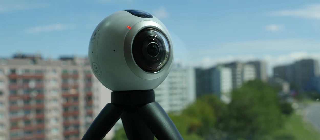 Test kamery Samsung Gear 360. To bardzo fajny sprzęt, jednak nie wiem do czego miałbym go używać