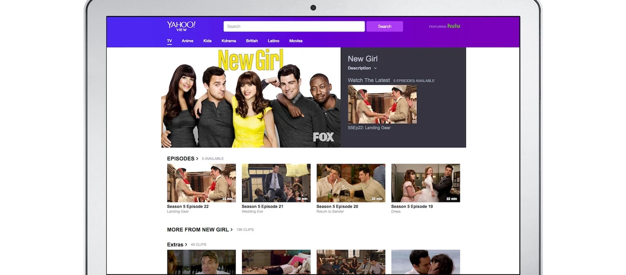 Yahoo z nowym biznesem, Hulu rośnie w siłę, Amazon niezwykle konsekwentny