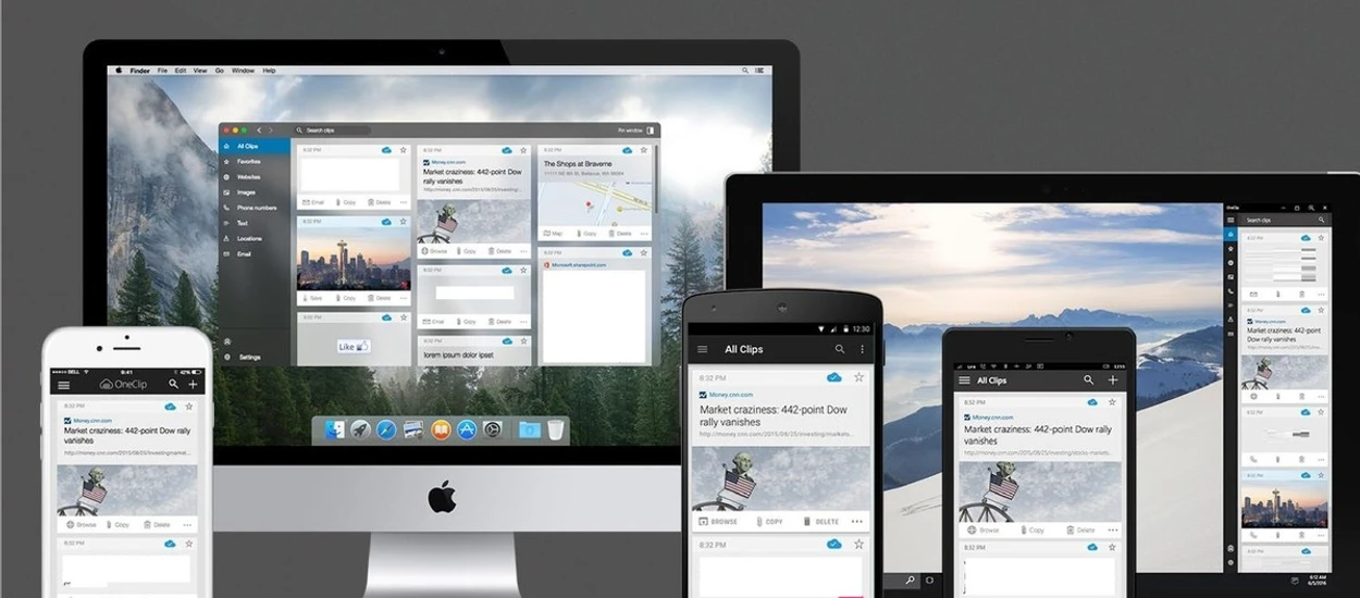 (Aktualizacja) Uniwersalny schowek - Apple było pierwsze, Microsoft zrobi to lepiej?