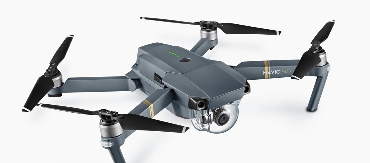 DJI Mavic Pro, czyli składany dron, który sam poleci za użytkownikiem