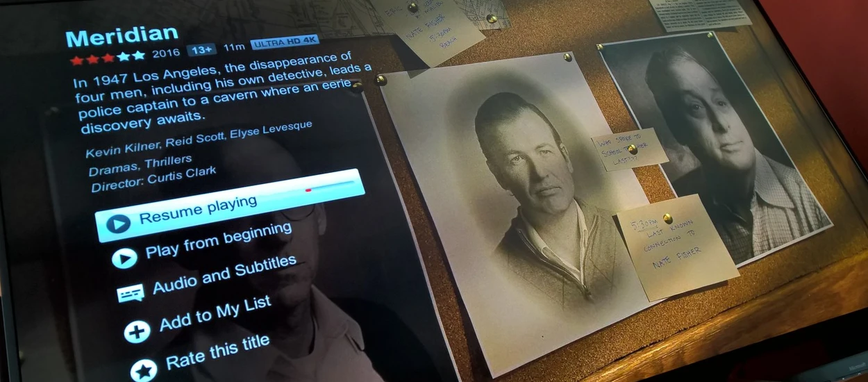 Algorytmy piszą scenariusze - Meridian to jedyny taki film na Netfliksie