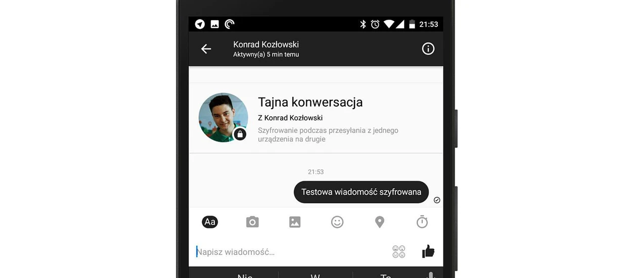 Przez chwilę czułem się bezpiecznie - sprawdziliśmy tajne, szyfrowane konwersacje w Messengerze