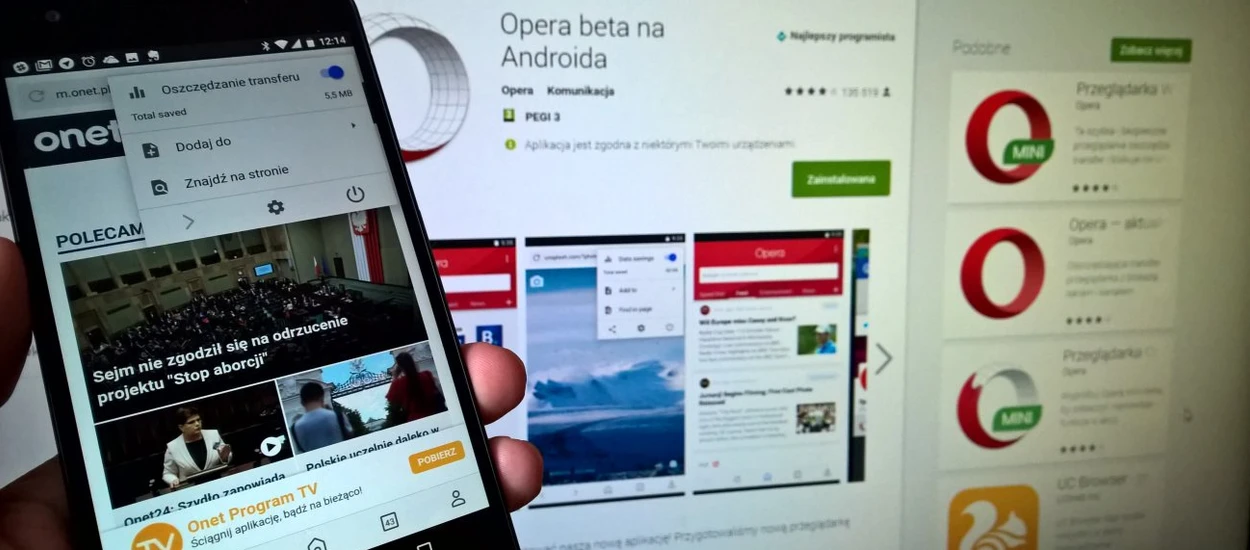 Nowa Opera na Androida zapowiada się wyśmienicie