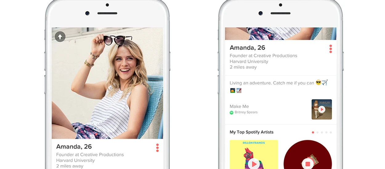 Muzyka łączy ludzi, a więc Spotify integruje się teraz z Tinderem