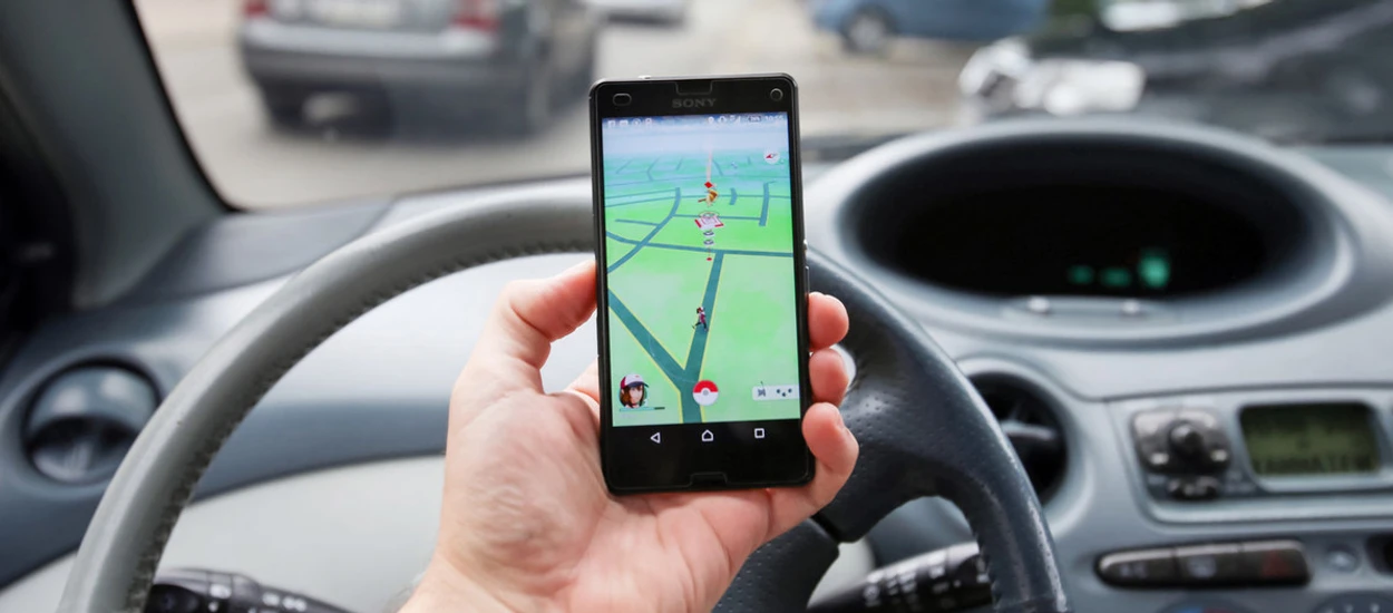 Pokemon GO powinno być blokowane po osiągnięciu określonej prędkości. Grający kierowcy to wciąż problem