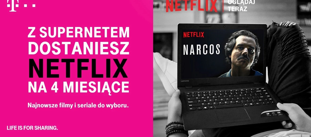 T-Mobile daje za darmo Netfliksa na 4 miesiące!