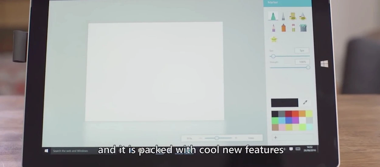 Oto zupełnie nowy Microsoft Paint z obsługą 3D dla Windows 10