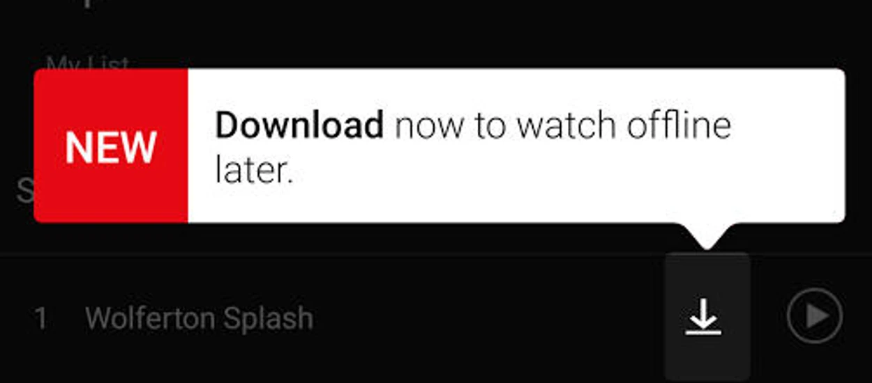 Netflix wprowadza tryb offline. Można już pobierać filmy i seriale do obejrzenia na później