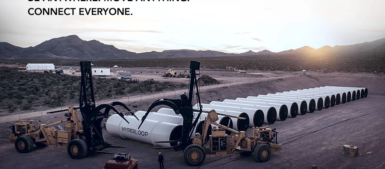 Projekt Hyperloop coraz bliżej realizacji - do gry wkracza Dubaj