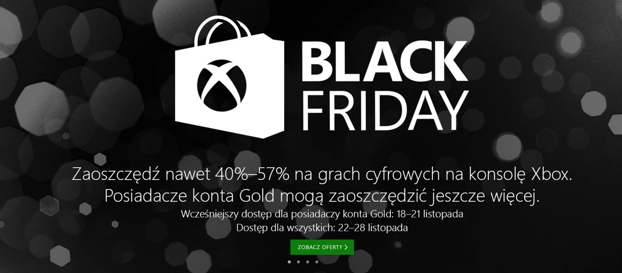 Wcześniejszy Black Friday dla posiadaczy Xboksów, w PlayStation Store już wkrótce