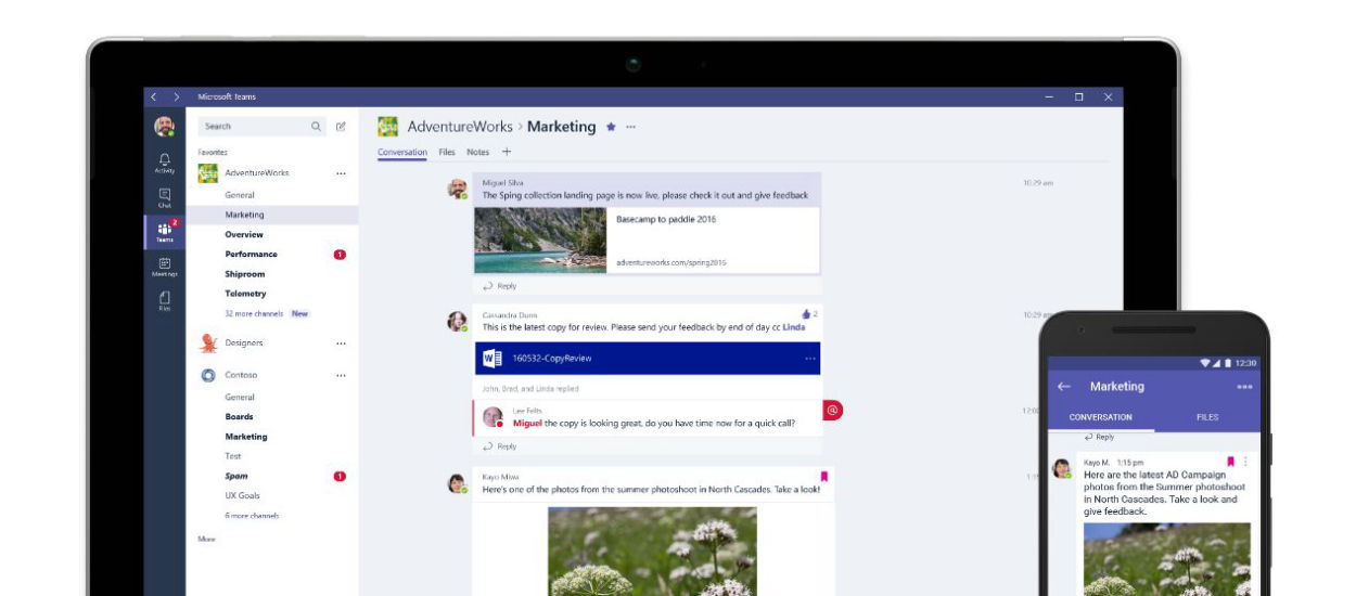 Startuje Microsoft Teams - największy rywal dla Slacka