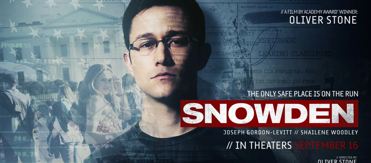 Recenzja filmu Snowden. Powinni to puszczać ludziom przed podłączeniem do internetu