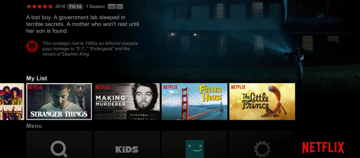 Mniej szukania, więcej oglądania. Netflix zmienia interfejs, żeby ułatwić wybór filmów i seriali