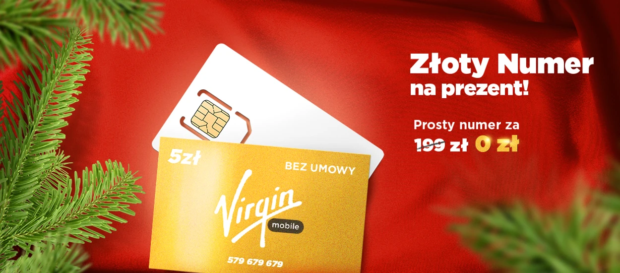 Złoty numer w Virgin Mobile za 0 zł