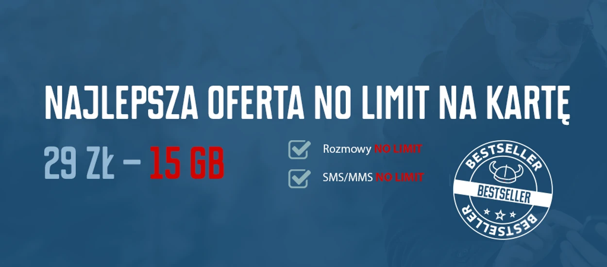 Nowa oferta no limit na kartę od Mobile Vikings - pełen no limit + 15 GB za 29 zł