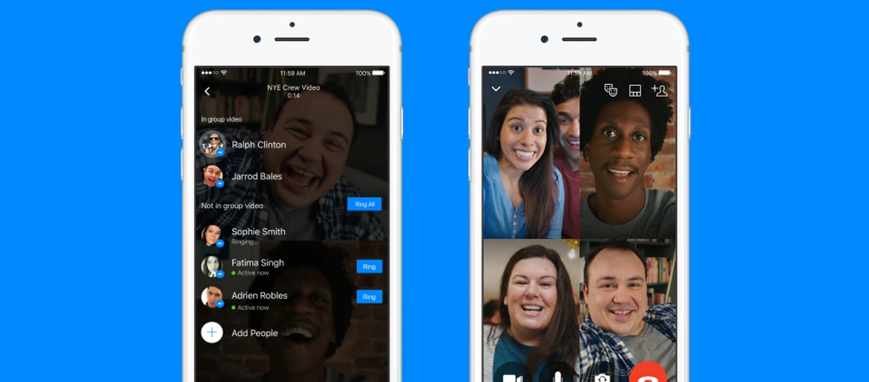 Messenger wprowadza grupowe wideo - to może być hit nadchodzących świąt