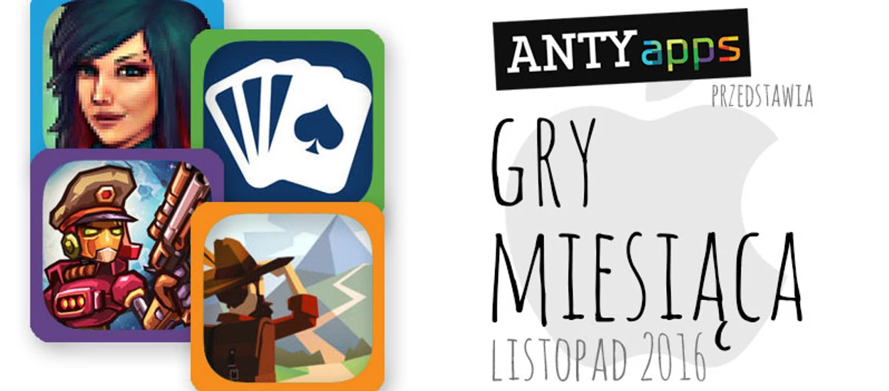 Gry miesiąca na iOS - listopad 2016