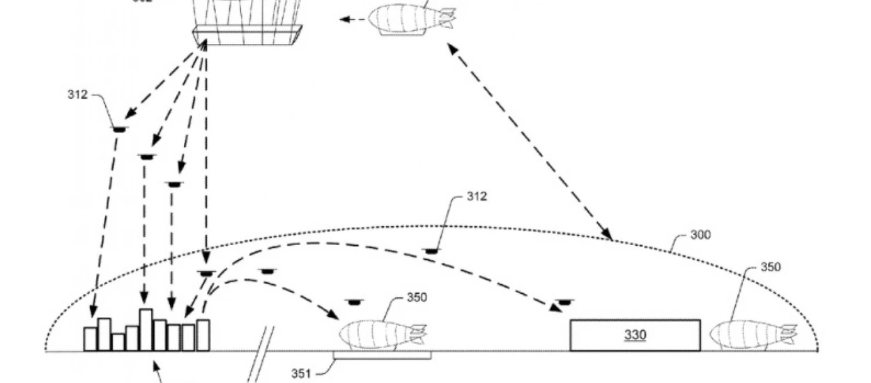 Nie tylko drony - Amazon może dostarczać przesyłki z pomocą... sterowców