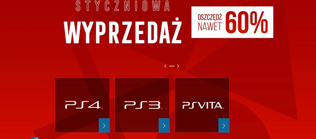 Styczniowa wyprzedaż w PlayStation Store już w grudniu. Jest w czym wybierać