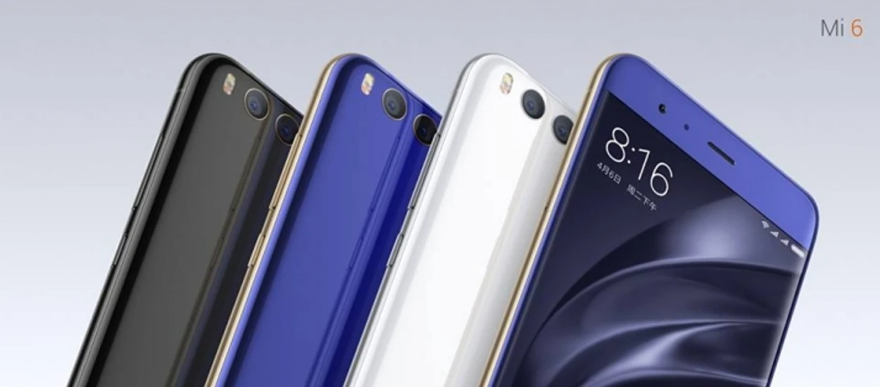 Xiaomi Mi6 już oficjalnie. Znowu pozamiatali ceną i parametrami