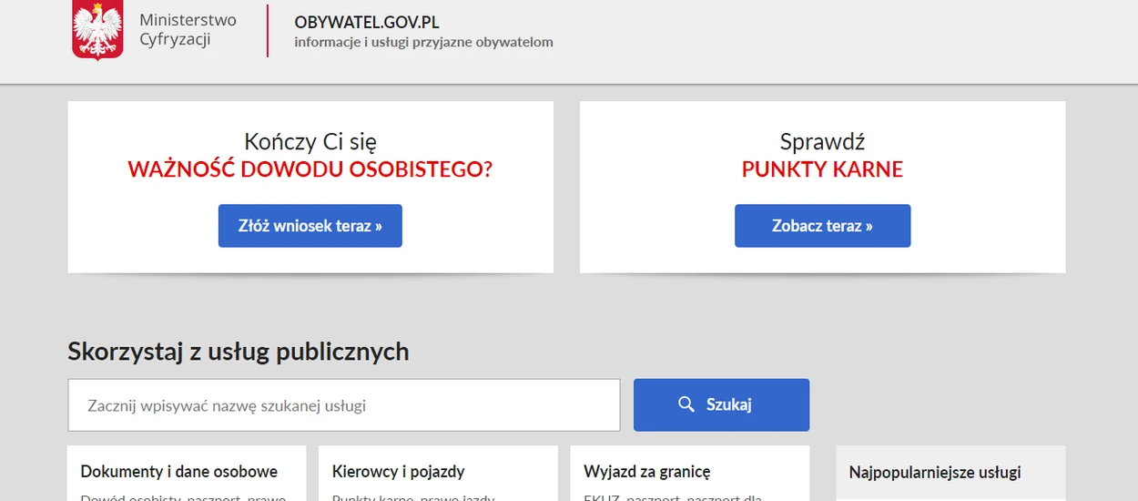 Punkty karne sprawdzisz tylko na jednej stronie w sieci, uważajcie na fałszywki, jedną już znalazłem