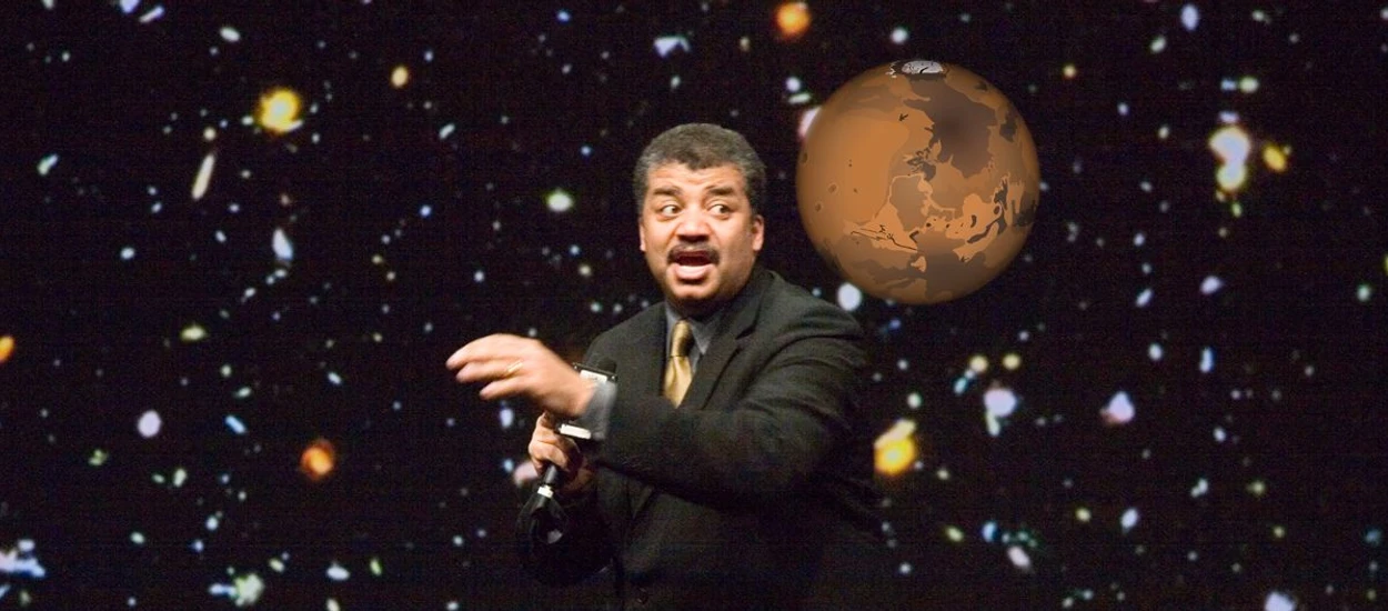 Neil deGrasse Tyson poleci na Marsa zaraz po tym, jak wróci z niego mama Elona Muska