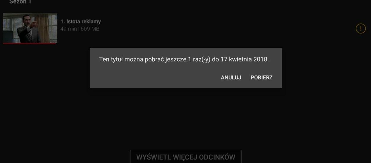 Limity pobrań w trybie offline na Netfliksie to bardzo smutna wiadomość