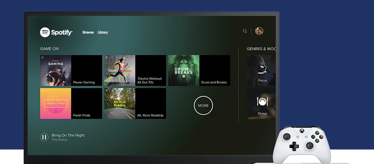 To już oficjalne! Spotify trafia na Xbox One