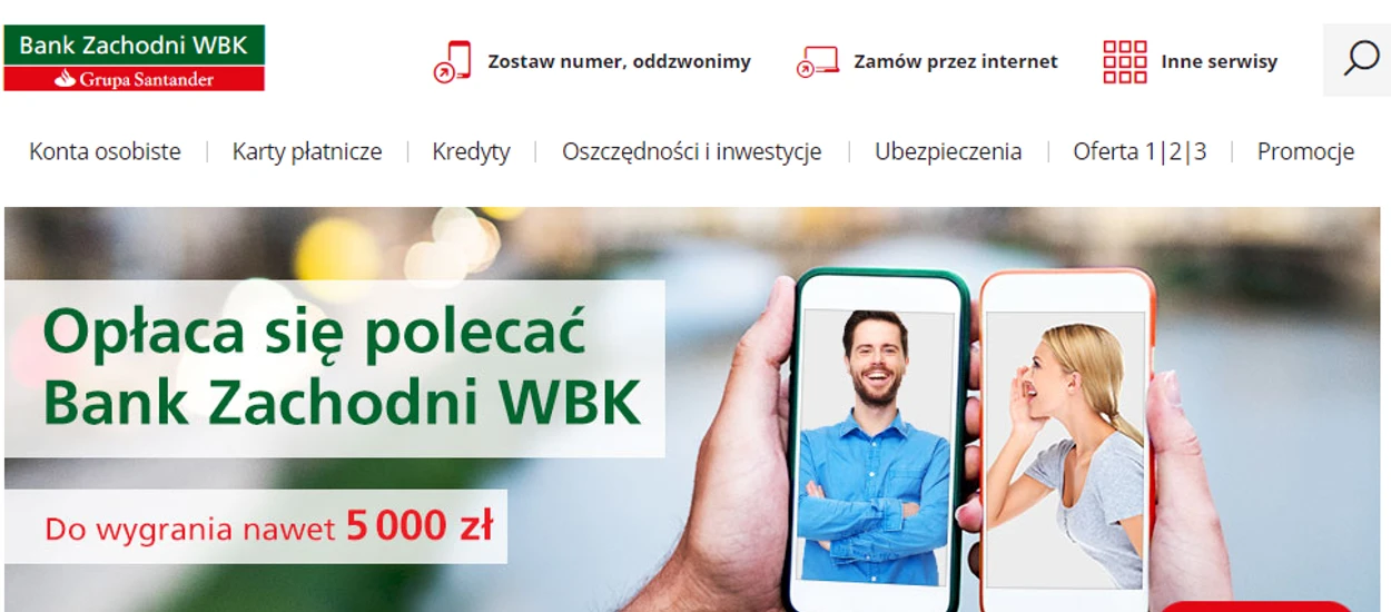 Od 21 sierpnia spore zmiany w ofercie BZ WBK oraz od 1 listopada w tabeli opłat i prowizji