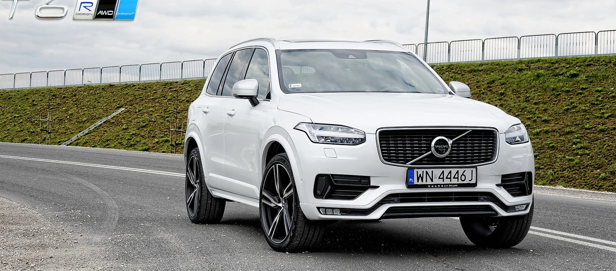 Volvo XC90 T6 AWD R-design – 320 KM z silnika benzynowego 2l. Zamiast diesla D5?