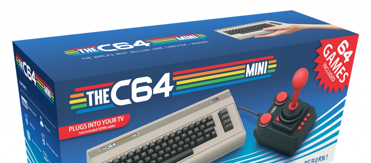 Jestem atarowcem, więc nie kupię - ale miniaturowe Commodore 64 za 255 złotych wygląda kapitalnie