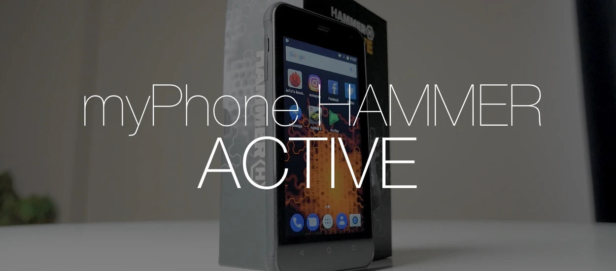 myPhone Hammer Active - test nijakiego smartfona za 549 zł